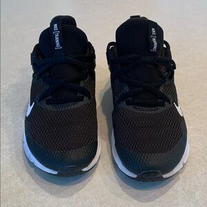 Nike Training Black and White Sneakers with Breathable Mesh